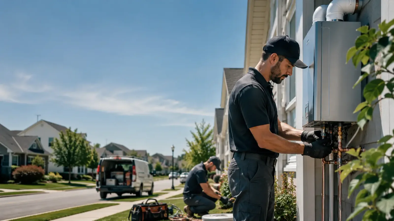 Tankless Water Heater Installation in Thorndike, ME
